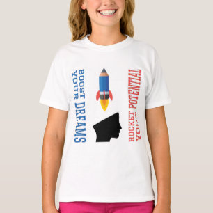 Traumverstärker und potenzielle Rakete T-Shirt