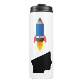 Traumverstärker und potenzielle Rakete Thermosbecher