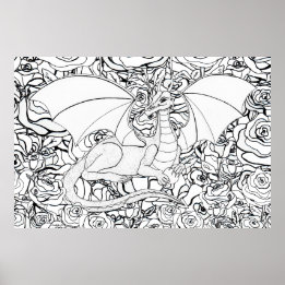 Traumweber-Drache Poster