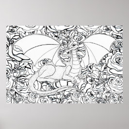 Traumweber-Drache Poster