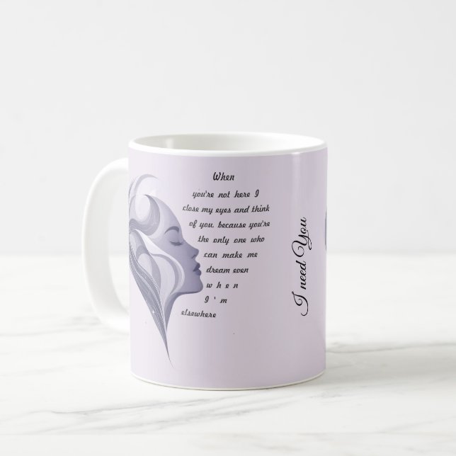 Traumweber Kaffeetasse (Vorderseite Links)