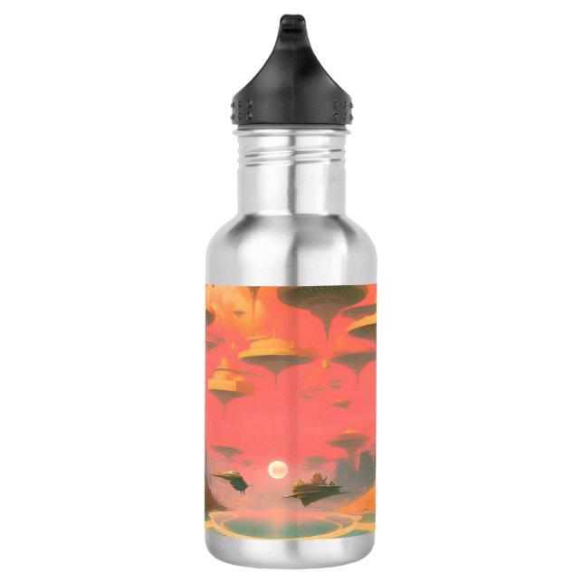 Traumwelt Edelstahlflasche (Rechts)