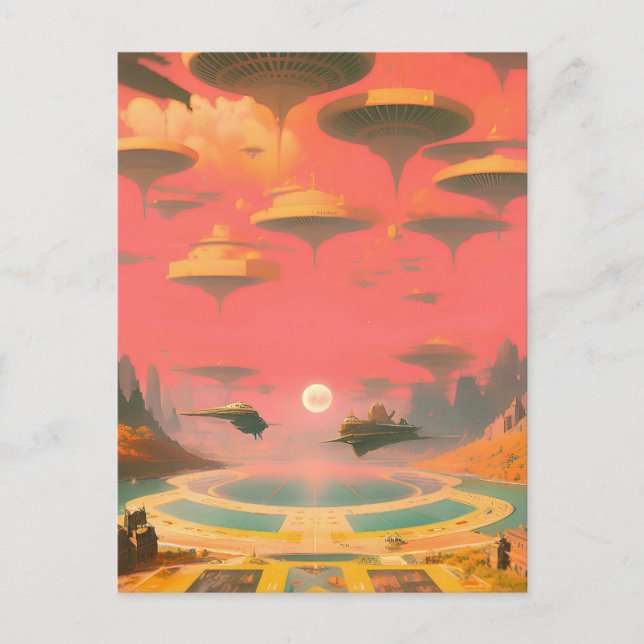 Traumwelt Postkarte (Vorderseite)