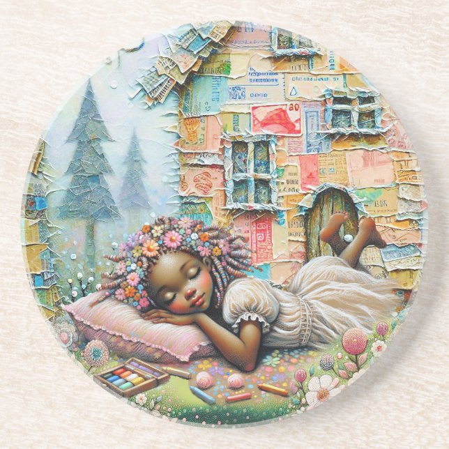 Träumzeit Getränkeuntersetzer (Vorne)