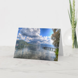 Traunsee Altmunster Österreich Karte