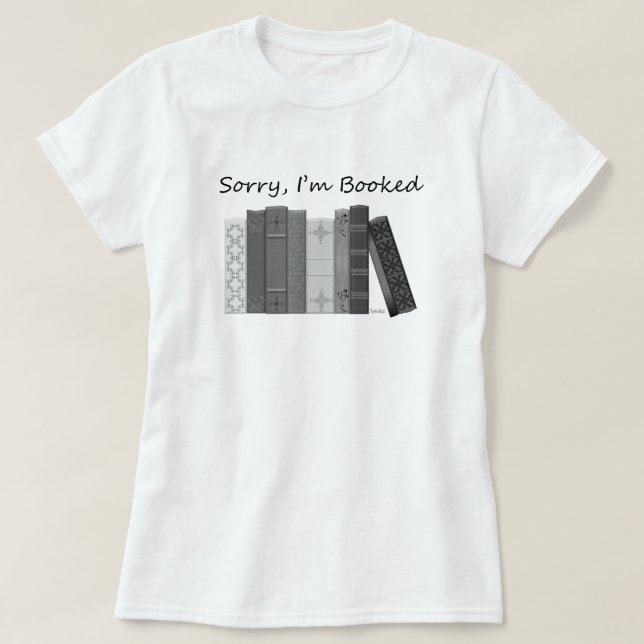 Traurig bin ich der T - Shirt der gebuchten Frauen (Design vorne)
