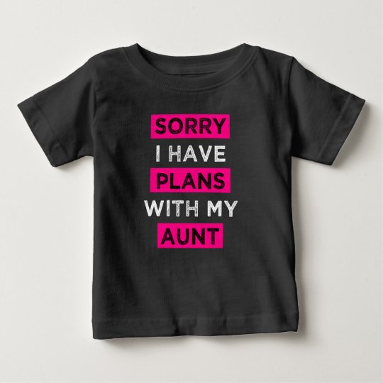 Traurig habe ich Pläne mit meinem lustigen Baby T-shirt