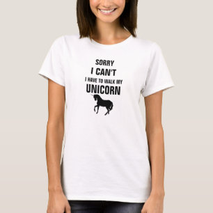 Traurig kann ich nicht ich gehen müssen mein T-Shirt
