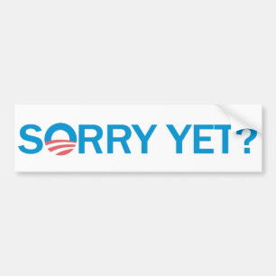 Traurig schon? Antiobama-Autoaufkleber Autoaufkleber