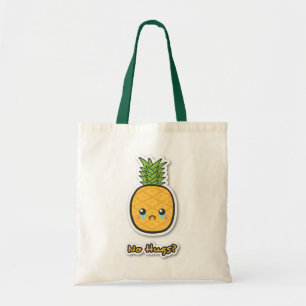 Traurige Ananas bekommt keine Umarmungen Tragetasche