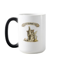TRAURIGE CLOWN KATZE