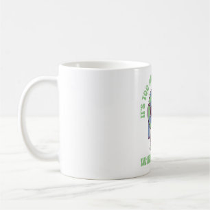 Traurige Erde Es ist zu spät mich zu vermissen, we Kaffeetasse