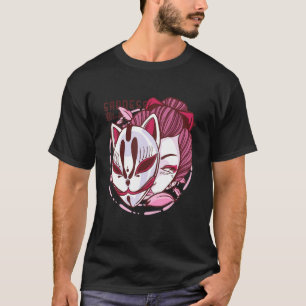Traurige Geisha-Maske Hübsches Schönes Lustiges De T-Shirt