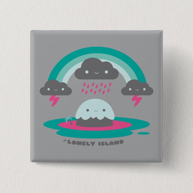 Traurige Insel 2 Button (Vorderseite)