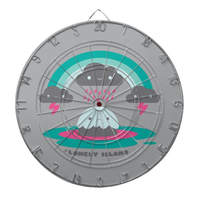 Traurige Insel 2 Dartscheibe (vorne)