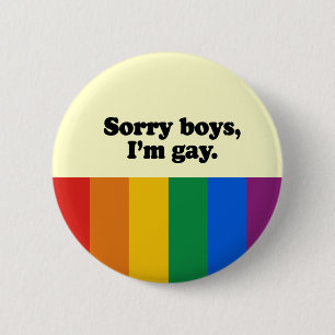 Traurige Jungen I' m-Homosexuelles 2 Button