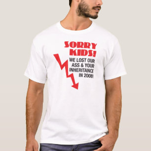 TRAURIGE KINDER! Tentwurf T-Shirt