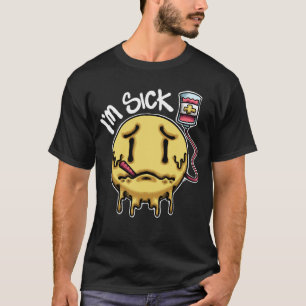 Traurige kränkliche Streetwear T-Shirt