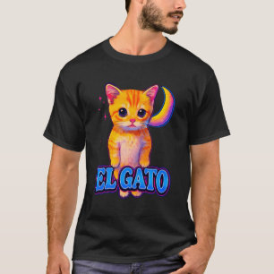 Traurige Meme-Katze weinende Katze Munchkin-Kätzch T-Shirt