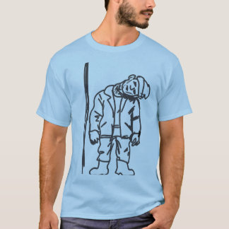 Traurige neoexpressionistische emotionale Figuren T-Shirt