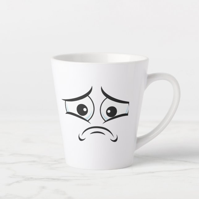 Traurige Tasse - Sips, Sights & Silent Cries - Moo (Rechts)