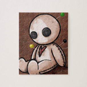 Traurige Voodoo-Puppe