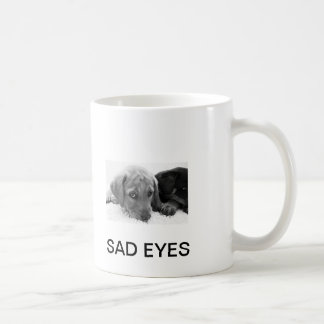 TRAURIGER AUGEN-WELPE KAFFEETASSE