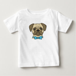 trauriger Bulldog Baby T-shirt