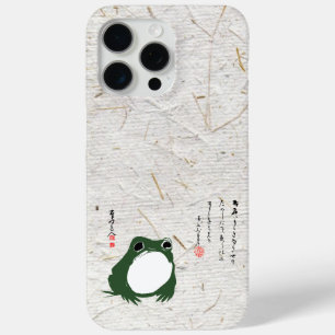 Trauriger japanischer Frosch Toad im 19. Jahrhunde Case-Mate iPhone Hülle