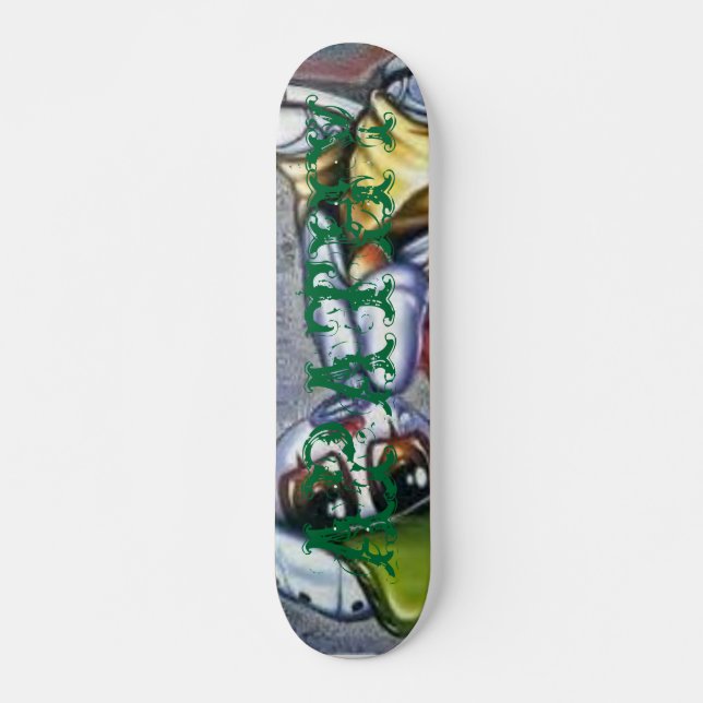 Trauriger Joker Skateboard (Vorne)