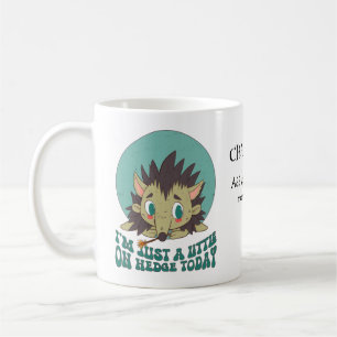 Trauriger kleiner Igel Kaffeetasse