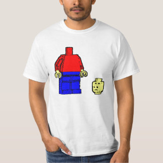 Trauriger Leggo Mann T-Shirt