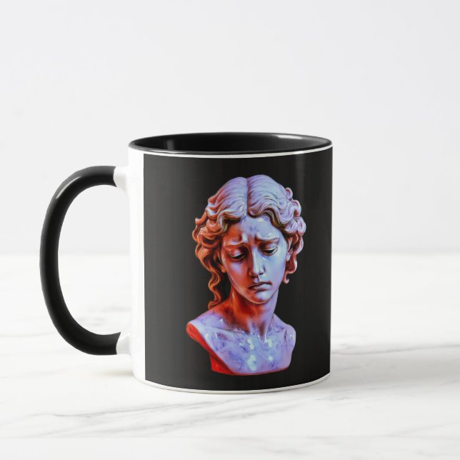 Trauriger Marmorglanz Tasse (Links)