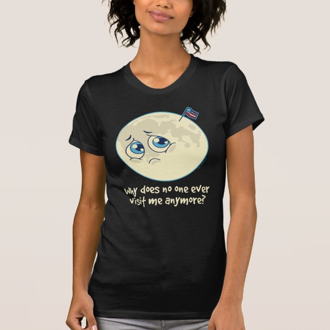 Trauriger Mond T-Shirt (Vorderseite)