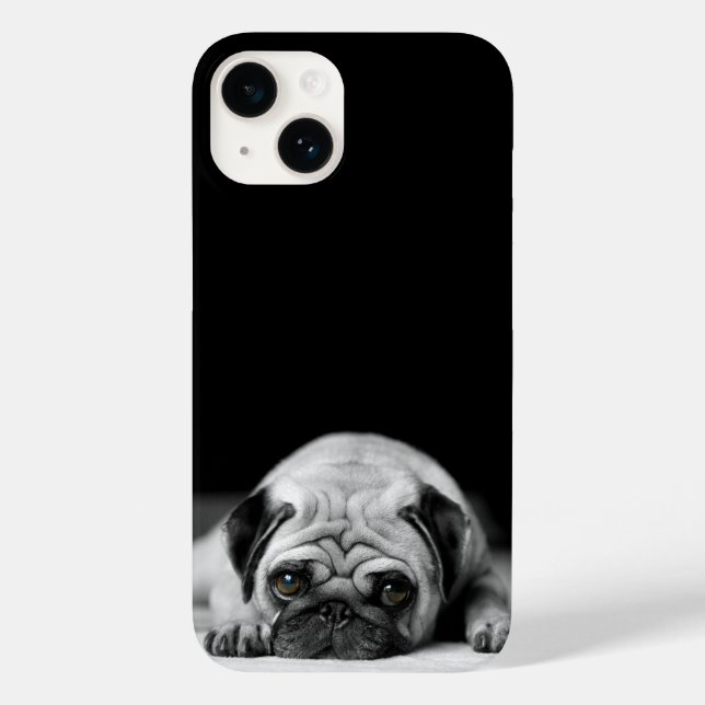 Trauriger Mops Case-Mate iPhone 14 Hülle (Rückseite)