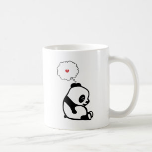 Trauriger Panda Kaffeetasse