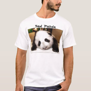 Trauriger Panda T-Shirt