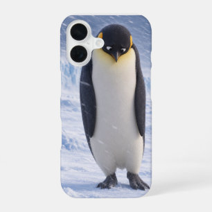 Trauriger Pinguin Süßer Wintervogel Handyhülle iPhone 16 Hülle