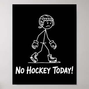 Trauriger Stockmann Kein Hockey Heute Stockmann Ei Poster