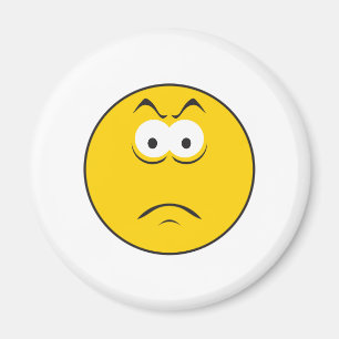 trauriges Gesicht Magnet