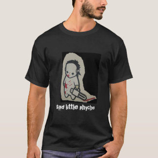 trauriges kleines psychisches, trauriges kleines T-Shirt