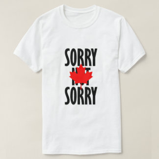 Trauriges nicht trauriges (kanadische Version) T-Shirt