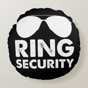 Trauring Sicherheit Hochzeit Ring Rundes Kissen