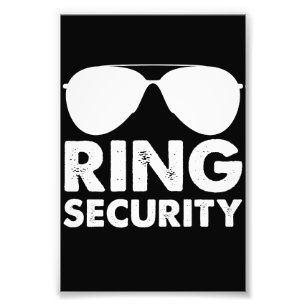Trauring Sicherheit Hochzeitsring Fotodruck