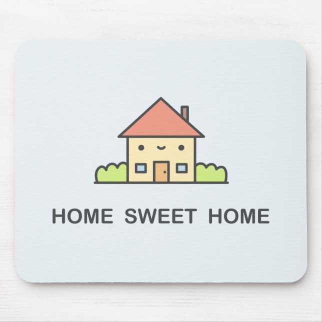 Trautes Heim Mousepad (Vorne)
