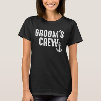Trauung s Crew Junggesellenabschied Trauzeuge Reis T-Shirt