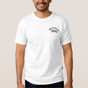 Trauzeuge 2010 besticktes T-Shirt
