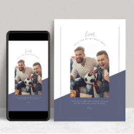 Trauzeuge Arted Foto Vorschlag Card Einladung