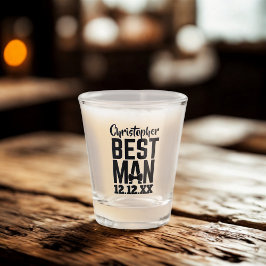 Trauzeuge Bachelor Party Gastgeschenk Hochzeit Sho Schnapsglas