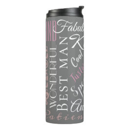 Trauzeuge benutzerdefinierte positive Attributsbes Thermosbecher